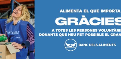 Los Bancos de Alimentos de Cataluña cierran el Gran Recapte con una recaudación de 5.293.517€ y una altísima participación del voluntariado